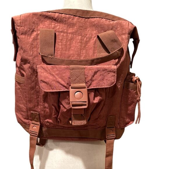 Tommy Bahama Rose/Blush Convertible Backpack Shoulder Bag Crossbody Large Tote - Picture 1 of 12
